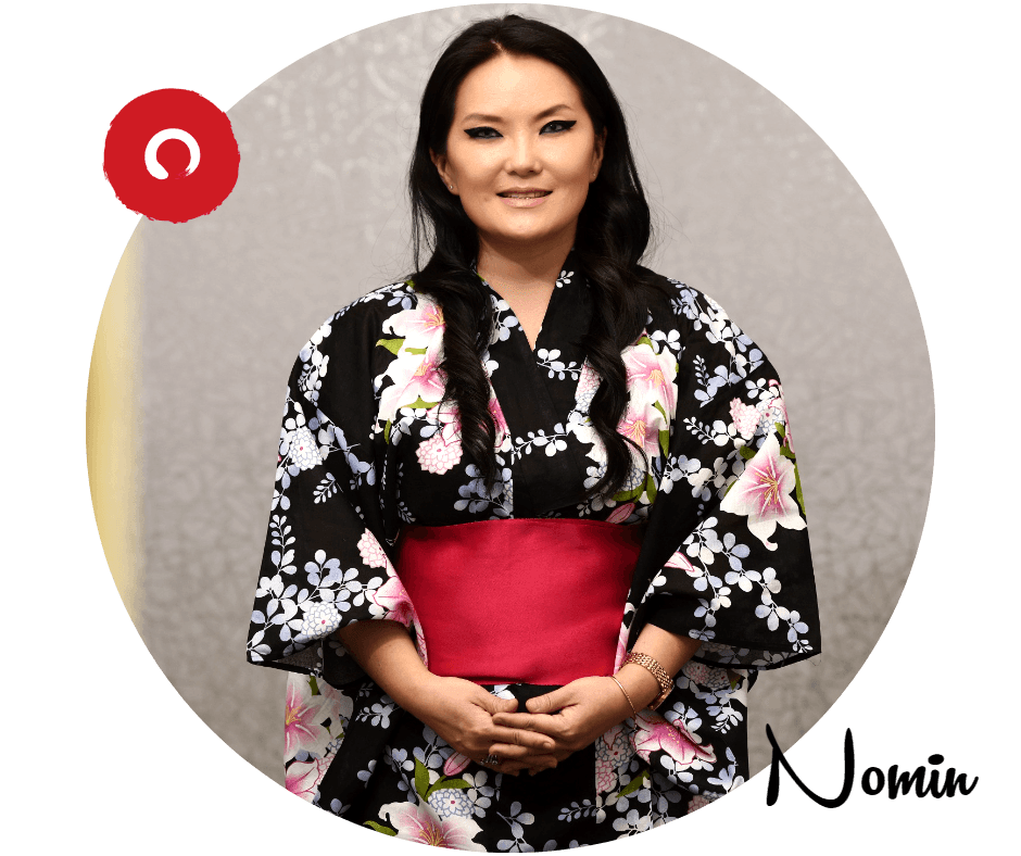 Nomin Damdin, Nominy Jyuku